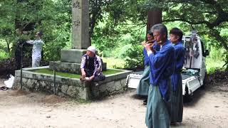 京丹後市弥栄町外村2018秋祭り(21)等楽寺神楽Kyotango city Japan