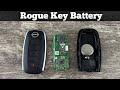 2023 - 2024 Nissan Rogue Key Fob Battery Replacement - How To Change Replace Rogue Remote Batteries