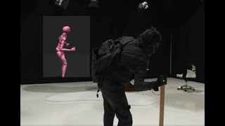 Motion capture  στο ιστορικό  στούντιο Γ της ΕΡΤ