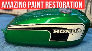 Restoring the Original Paint on a 1972 Honda CB125