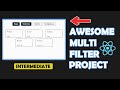 Build this INSANE Multi filter feature for your next project | React Js