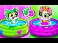 Halloween Princess VS Zombies 🧟 Swimming Pool 👸 Princess Dress-Up + More Stories 😻 Purr-Purr