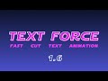 Text Force for After Effects v1.6