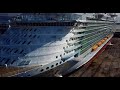 ලොව විශාලම නැව හදපු හැටි symphony of the seas world largest cruise ship ship fire sri lanka