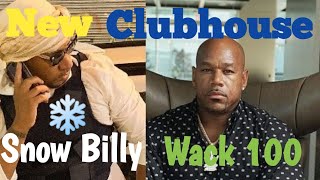 New Clubhouse Wack100 gets into it w/ Snow Billy Over Jim Jones Snitch Paperwork & Tekashi 6ix9ine