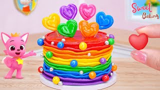 🌈Rainbow Cake🌈Top Amazing Miniature Rainbow Cake Decorating Ideas Recipes🌈Sweet Baking🌈