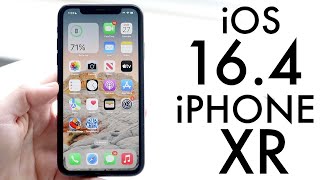 iOS 16.4 On iPhone XR! (Review)