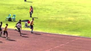 Rand Park High wins boys U16 100m sprint at Inter-High 2013