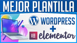 La Mejor Plantilla en WordPress de TemplateMonster + Elementor Builder