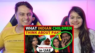 SOHAIB CHAUDHARY WITH INDIAN CHILDREN IN UAE , VIDEO GOES VIRAL, IND VS PAK CHILDREN IN UAE REAL TV
