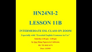 NI 2 LESSON 11B