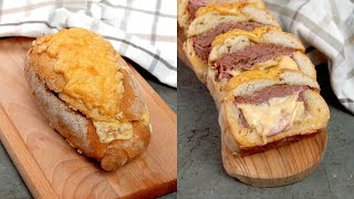 Pagnotta di pane farcita: come utilizzare il pane per una ricetta piena di gusto!