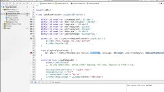 1 Xcode UIAlertController
