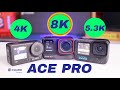 Wow! 8K Resolution Insta360 Ace Pro compared to GoPro Hero 12, DJI Action 4