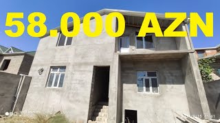 TƏCİLİ Binə Atçılıqda dəyərindən ucuz əlimyandıda 2.5 sotda mansardlı ev satılır.