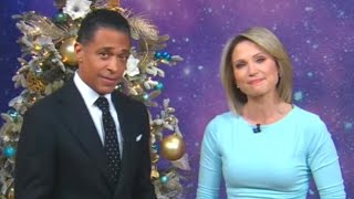 T.J. Holmes and Amy Robach Avoid Relationship Talk on GMA