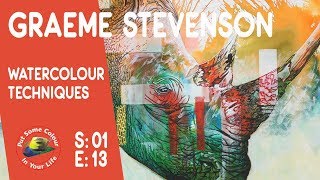 Fantastic Watercolour Lesson with Graeme Stevenson 0113