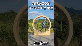 28년차 목수의 다이어트 하는 방법 #shorts