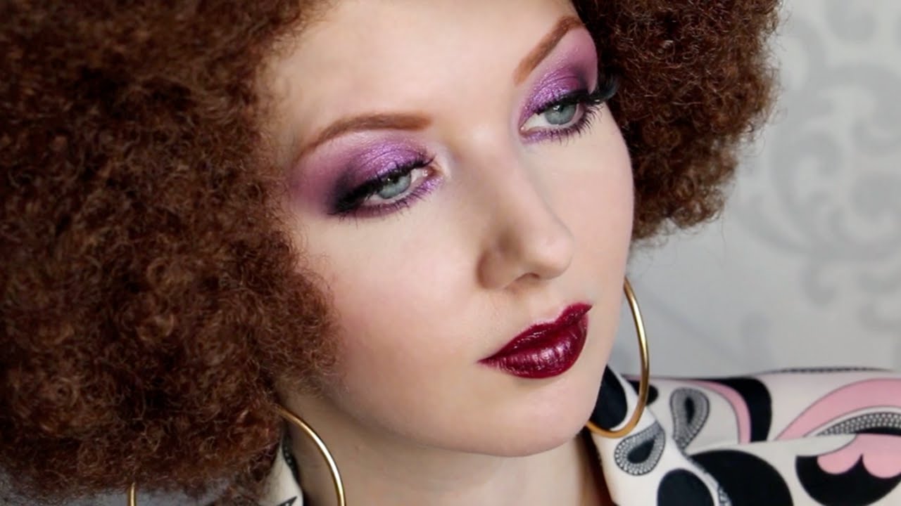 Historically Accurate: 1970s DISCO Makeup Tutorial - YouTube