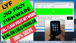 LYF JIO F50Y VoLTE Full Firmware Flash/Hang On Logo Solve/ Network issue Fix