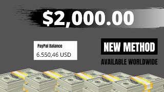 Earn Your First $2000 fast with this New Method (Make Money Online  2022)