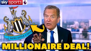 🚨 BREAKING NEWS!! 🔥💼 MILLIONAIRE DEAL ON NEWCASTLE UNITED LATEST TRANSFER NEWS TODAY SKY SPORTS NOW
