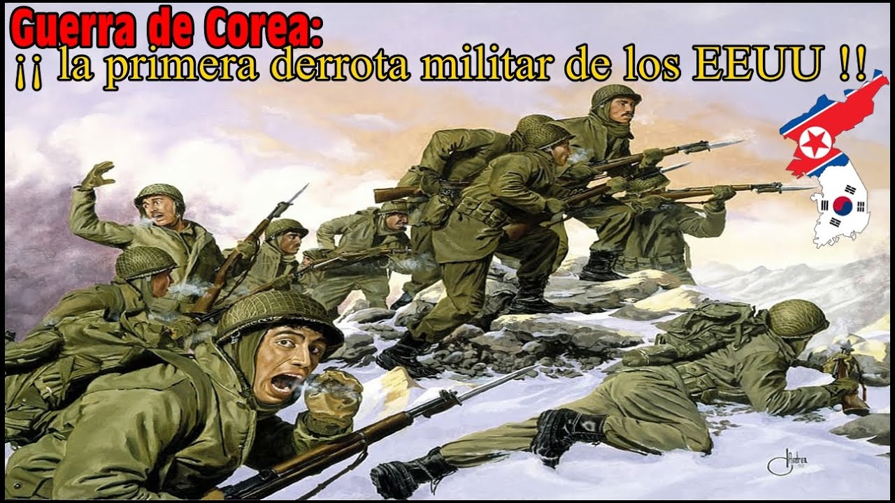 GUERRA De COREA: La Primera DERROTA Militar Del Ejército De Los EE.UU ...