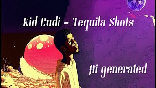 Kid Cudi - Tequila Shots (Ai generated visualizer)