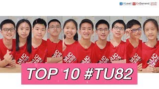 TOP 10 อันดับ เตรียมอุดมฯ ปี 62 รุ่น TU82