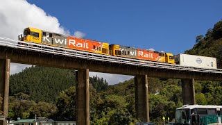 KiwiRail On The Main North Line - October 2024 (4K)