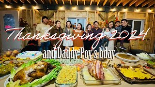 Thanksgiving 2️⃣0️⃣2️⃣4️⃣🇨🇦 and Daddy Popoy’s birthday 🎂