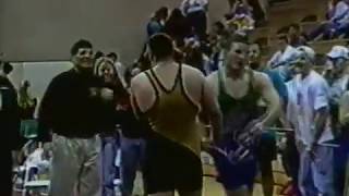 1997 Omaha Metro High School Wrestling | 275 final - Jon Eurek, Millard North vs Bob Murphy, Burke