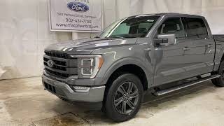 Gray 2021 Ford F-150 LARIAT Review   - MacPhee Ford