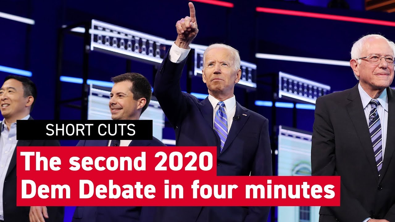 Democratic Debate Replay: Night Two Gets Raucous - YouTube