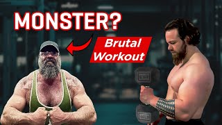 Brutal Training With Monster / ბრუტალური ვარჯიში რეკორდსმენ მონსტრთან : მალხაზ გაბესკირიასთან ერთად