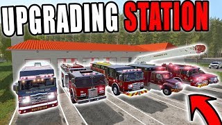 EXPANDING TO A NEW  FIRE STATION | FARMING SIMULATOR 2017