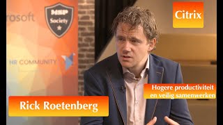 TeamsTime | Hogere productiviteit en veilig samenwerken met Rick Roetenberg (Citrix)