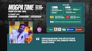STOPPING YOUR AFFLICTIONS AND AFFLICTERS || MOGPA TIME WITH REV O B || 05 - 06 - 2026