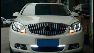 Modified headlight assembly for Buick Excelle GT 2010-2014