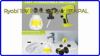 REVIEW (2025): Ryobi 18V Paint Sprayer BENPAL. ESSENTIAL details.