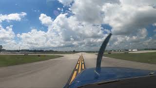 Cessna 172 - Landing  at KVRB - Vero Beach Regional Airport Fl, 4K :)