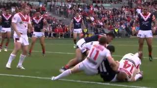 NRL 2011 Round 23 Highlights: Dragons V Roosters