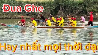 Cuộc đua ghe hay nhất năm nay thuộc về đội đua thôn Thạch Bồ