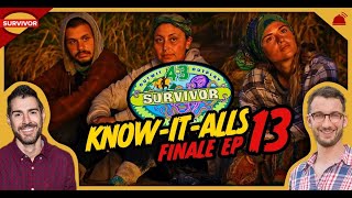Survivor 43 | Know-It-Alls Ep 13 FINALE Recap