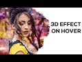 3D Effect on Hover Animation | CSS Animation effects