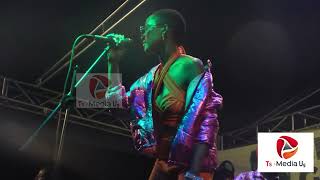 Artists perform Mowzey Radio songs live on stage _ Mowzey Radio is a legend