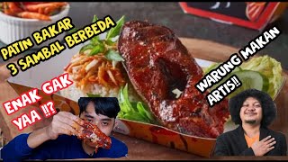 ENAK GAK YAAA⁉️ REVIEW JUJUR  IKAN PATIN BAKAR WARUNG MAKAN ARTIS BABE CABITA