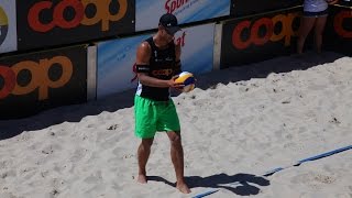 Chevallier/Krattiger (SUI) vs. Kissling/Heidrich (SUI) - Genéve - Men Coop Beachtour 2015