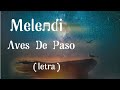 melendi aves de paso letra