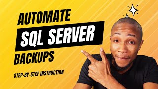 How to schedule SQL Server database backup